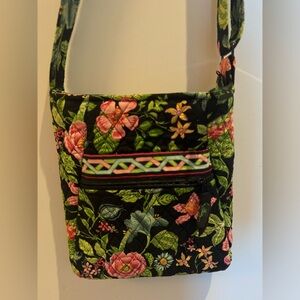 RETIRED: Vera Bradley | ladies Botanical crossbody handbag.